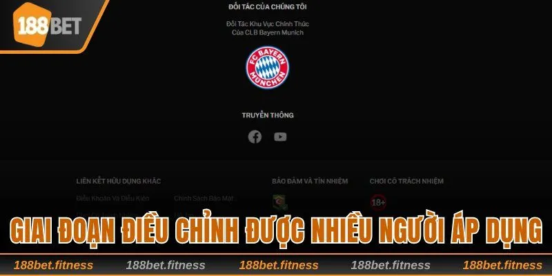 Giai đoạn điều chỉnh được nhiều người áp dụng