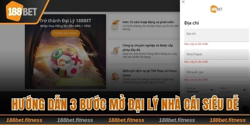 Hướng dẫn 3 bước mở đại lý nhà cái siêu dễ