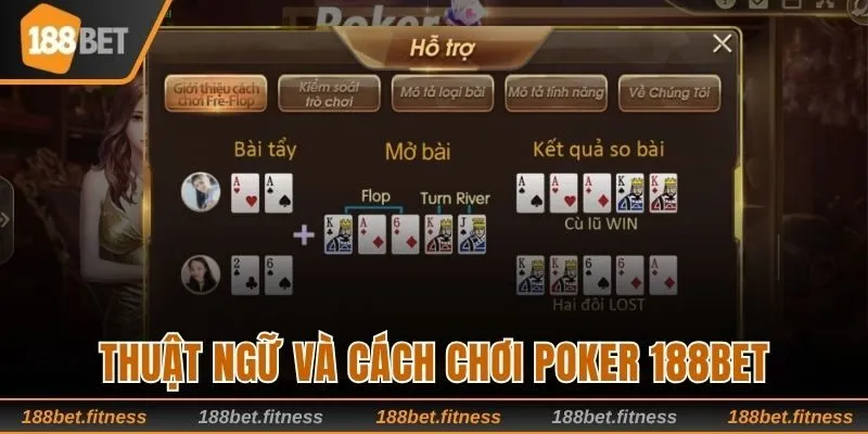 Thuật ngữ và cách chơi xì tố qua các vòng cụ thể