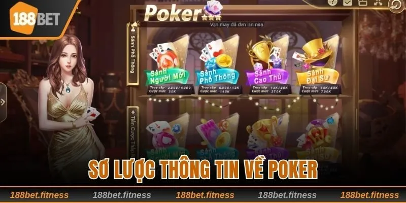 Vài nét cơ bản về Poker 188bet 